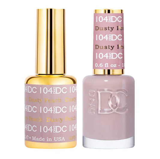 DND DC 104 - DUSTY PEACH 15mL