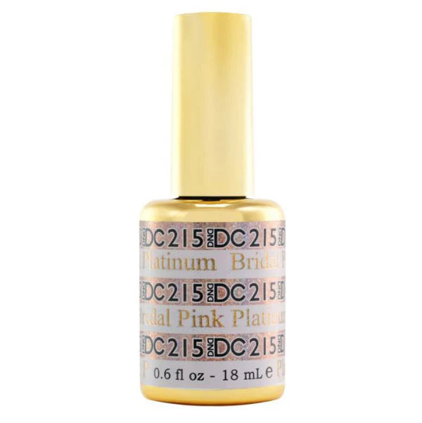 DND DC PLATINUM 215 - BRIDAL PINK 15mL