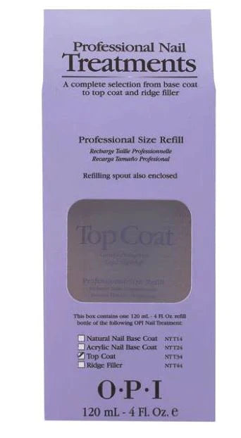 OPI NAIL LACQUER TOP COAT 120mL