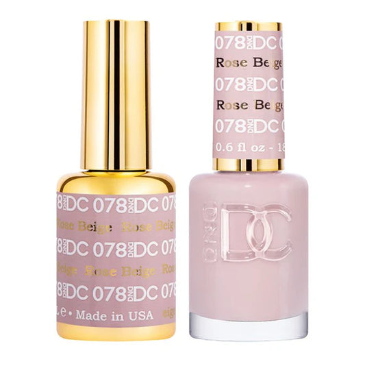 DND DC 078 - ROSE BEIGE 15mL