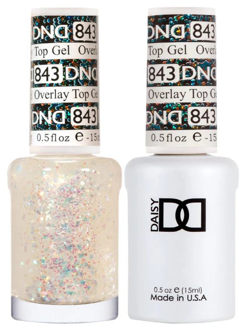 DND 843 - OVERLAY TOP GEL 15mL