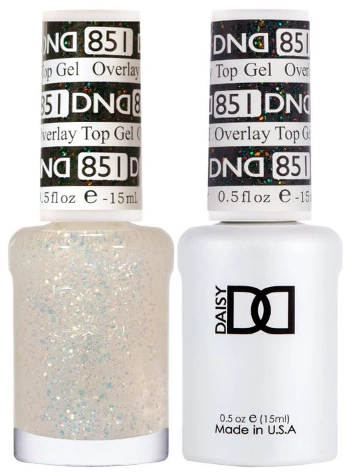 DND 851 - OVERLAY TOP GEL 15mL