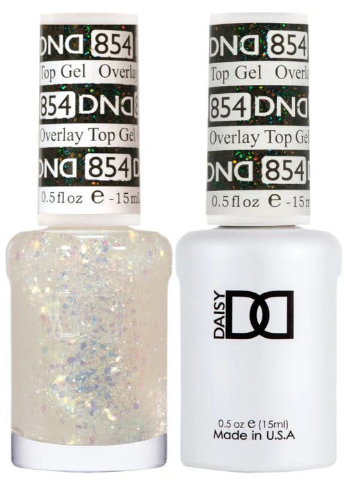 DND 854 - OVERLAY TOP GEL 15mL