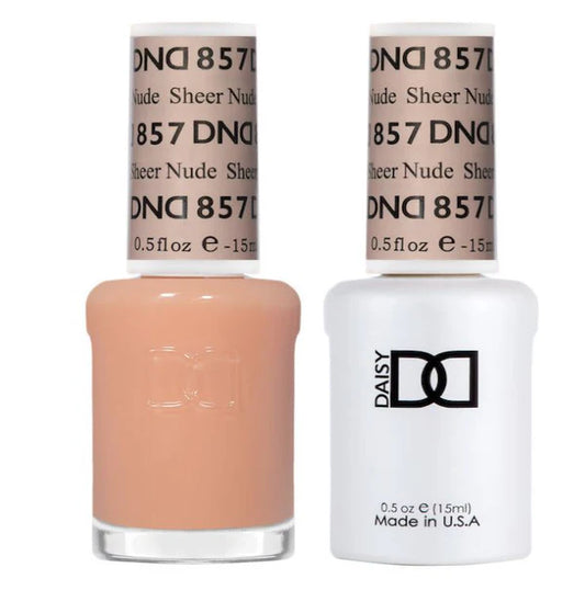 DND 857 - SHEER NUDE 15mL