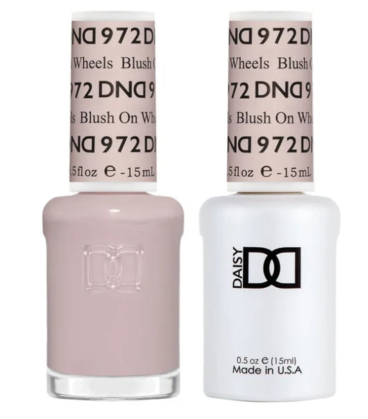 DND 972 - BLUSH ON WHEELS 15mL