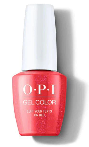 OPI GCS010 - LEFT YOUR TEXTS ON RED 15mL